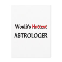 Worlds Hottest Astrologer Post Card