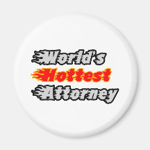 World's Hottest Attorney Fridge Magnets