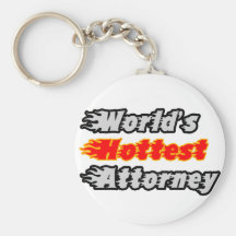 World's Hottest Attorney Key Chains
