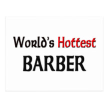 Worlds Hottest Barber Post Cards