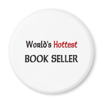 Worlds Hottest Book Seller Fridge Magnet