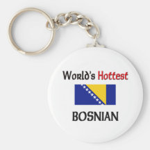 World's Hottest Bosnian Key Chain