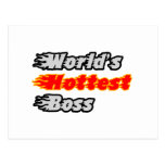 World's Hottest Boss Post Card