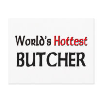 Worlds Hottest Butcher Postcards