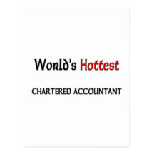 Worlds Hottest Chartered Accountant Post Cards
