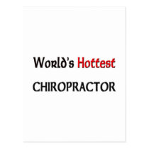 Worlds Hottest Chiropractor postcards