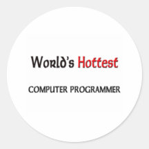 Worlds Hottest Computer Programmer Sticker
