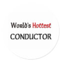 Worlds Hottest Conductor stickers