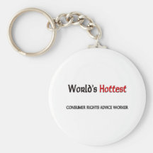 Worlds Hottest Consumer Rights Advice Worker Key Chain