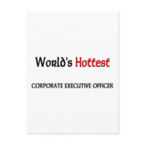 Worlds Hottest Corporate Executive Officer Post Cards