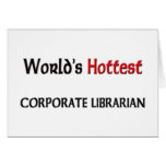 Worlds Hottest Corporate Librarian cards