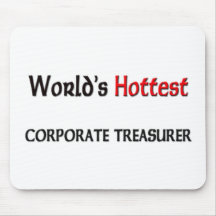 Worlds Hottest Corporate Treasurer Mouse Mat