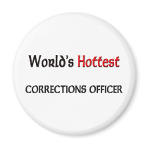 Worlds Hottest Corrections Officer Refrigerator Magnet