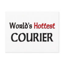 Worlds Hottest Courier Post Card