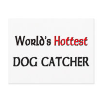Worlds Hottest Dog Catcher Postcards