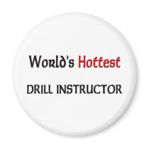 Worlds Hottest Drill Instructor Fridge Magnets