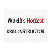 Worlds Hottest Drill Instructor Post Cards