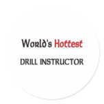 Worlds Hottest Drill Instructor stickers