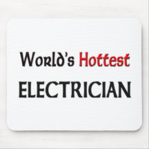 Worlds Hottest Electrician Mouse Mat