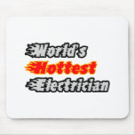World's Hottest Electrician Mouse Pad