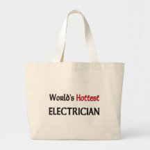 Worlds Hottest Electrician Tote Bag