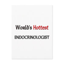 Worlds Hottest Endocrinologist Postcard