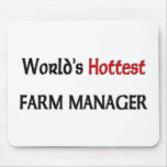 Worlds Hottest Farm Manager Mouse Pads