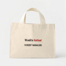 Worlds Hottest Forest Manager Tote Bags