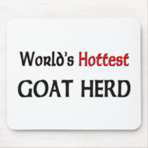 Worlds Hottest Goat Herd Mouse Mats