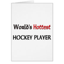 Worlds Hottest Hockey Player Card