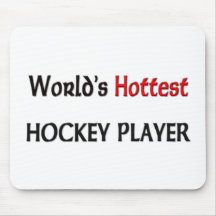 Worlds Hottest Hockey Player Mouse Mat