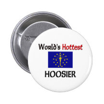 World's Hottest Hoosier Pin