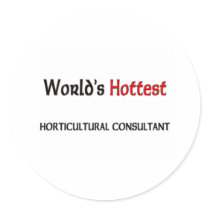 Worlds Hottest Horticultural Consultant Sticker