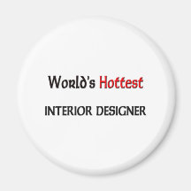 Worlds Hottest Interior Designer Refrigerator Magnets