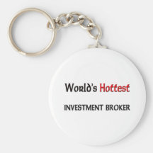Worlds Hottest Investment Broker Keychain