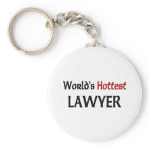 Worlds Hottest Lawyer Keychain