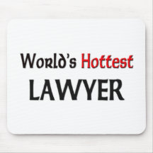 Worlds Hottest Lawyer Mouse Mat