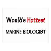 Worlds Hottest Marine Biologist Postcards