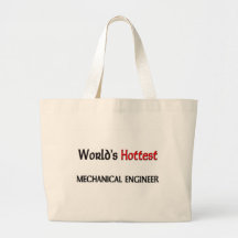 Worlds Hottest Mechanical Engineer Canvas Bags
