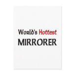 Worlds Hottest Mirrorer Post Card