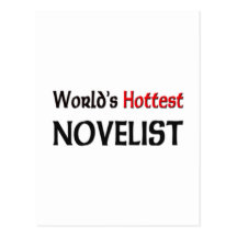 Worlds Hottest Novelist Post Card