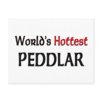 Worlds Hottest Peddlar Postcard