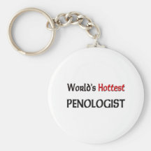 Worlds Hottest Penologist Keychains