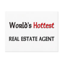 Worlds Hottest Real Estate Agent Post Cards