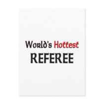 Worlds Hottest Referee Post Card