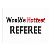 Worlds Hottest Referee Postcards