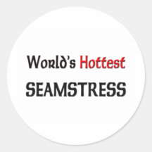 Worlds Hottest Seamstress Sticker