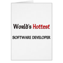 Worlds Hottest Software Developer Card