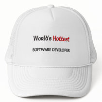 Worlds Hottest Software Developer Trucker Hat