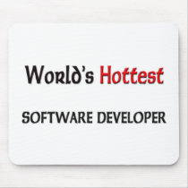 Worlds Hottest Software Developer Mouse Pad